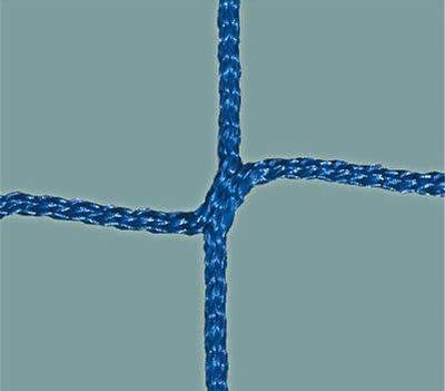 engmaschiges Netz für Minitor 120 x 80 cm in blau-gelb knotenlos